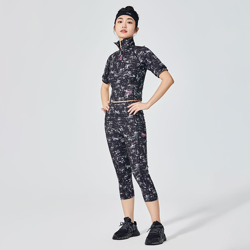 Leggings sportivi da donna con stampa completa