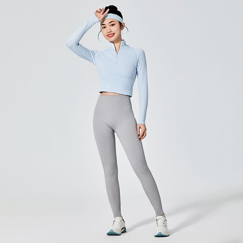 Leggings sportivi grigi da donna